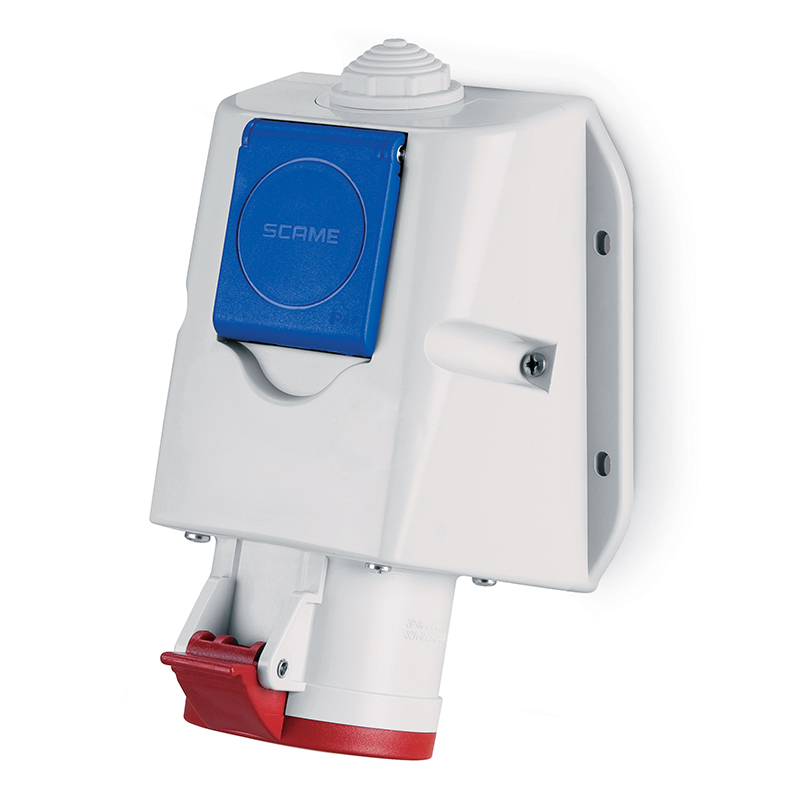 COMBI SURFACE MOUNTING SOCKET 3P+E+N