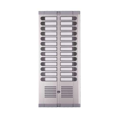 FRONT PANEL ON 2 ROWS FOR DOOR UNIT