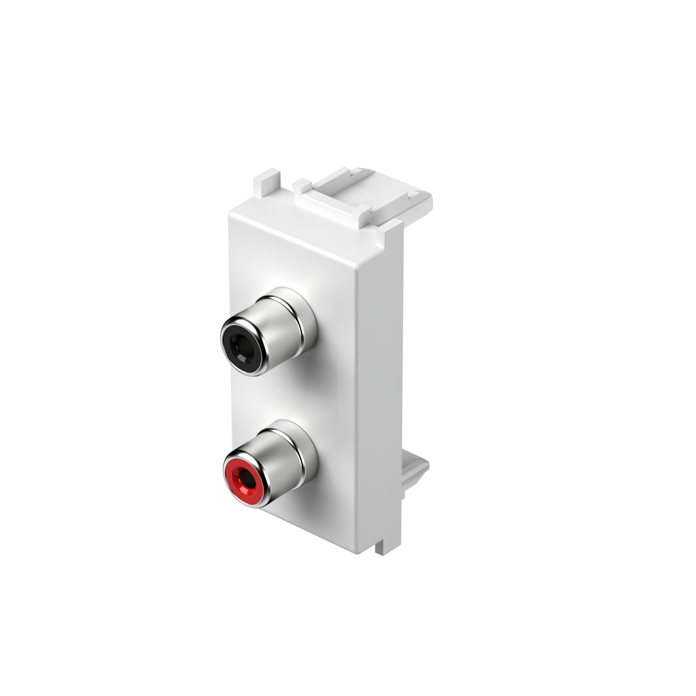 SOCKET AUDIO 2xRCA 1M