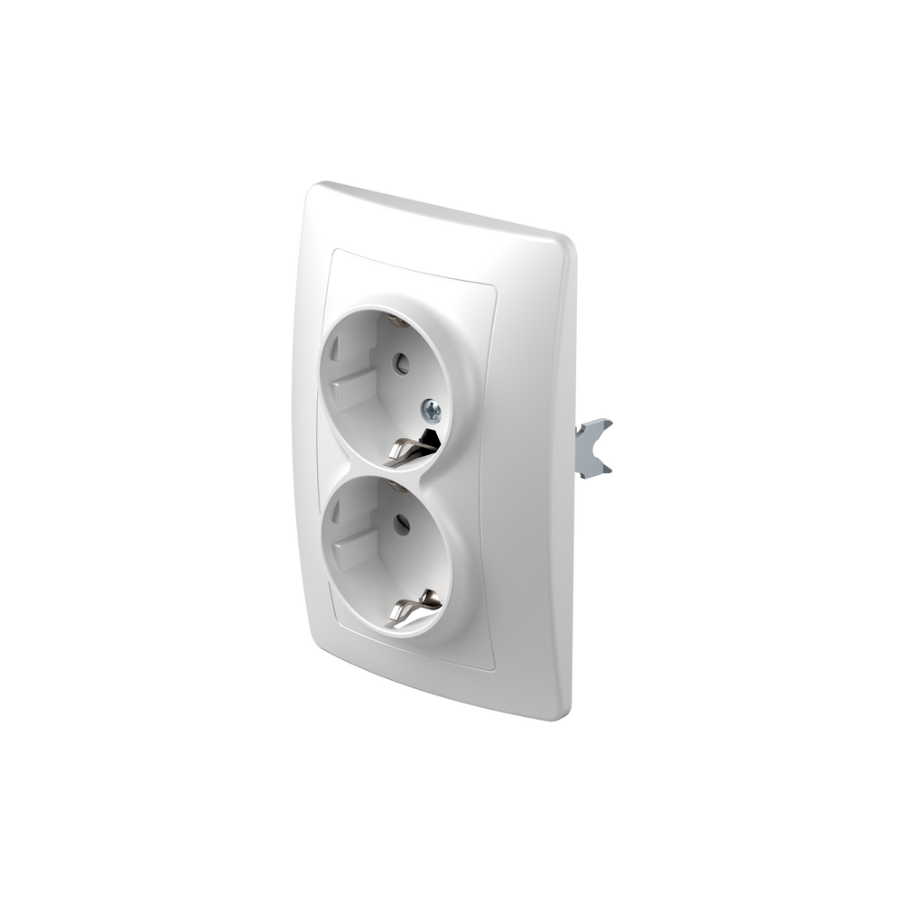 SOCKET SCHUKO DOUBLE